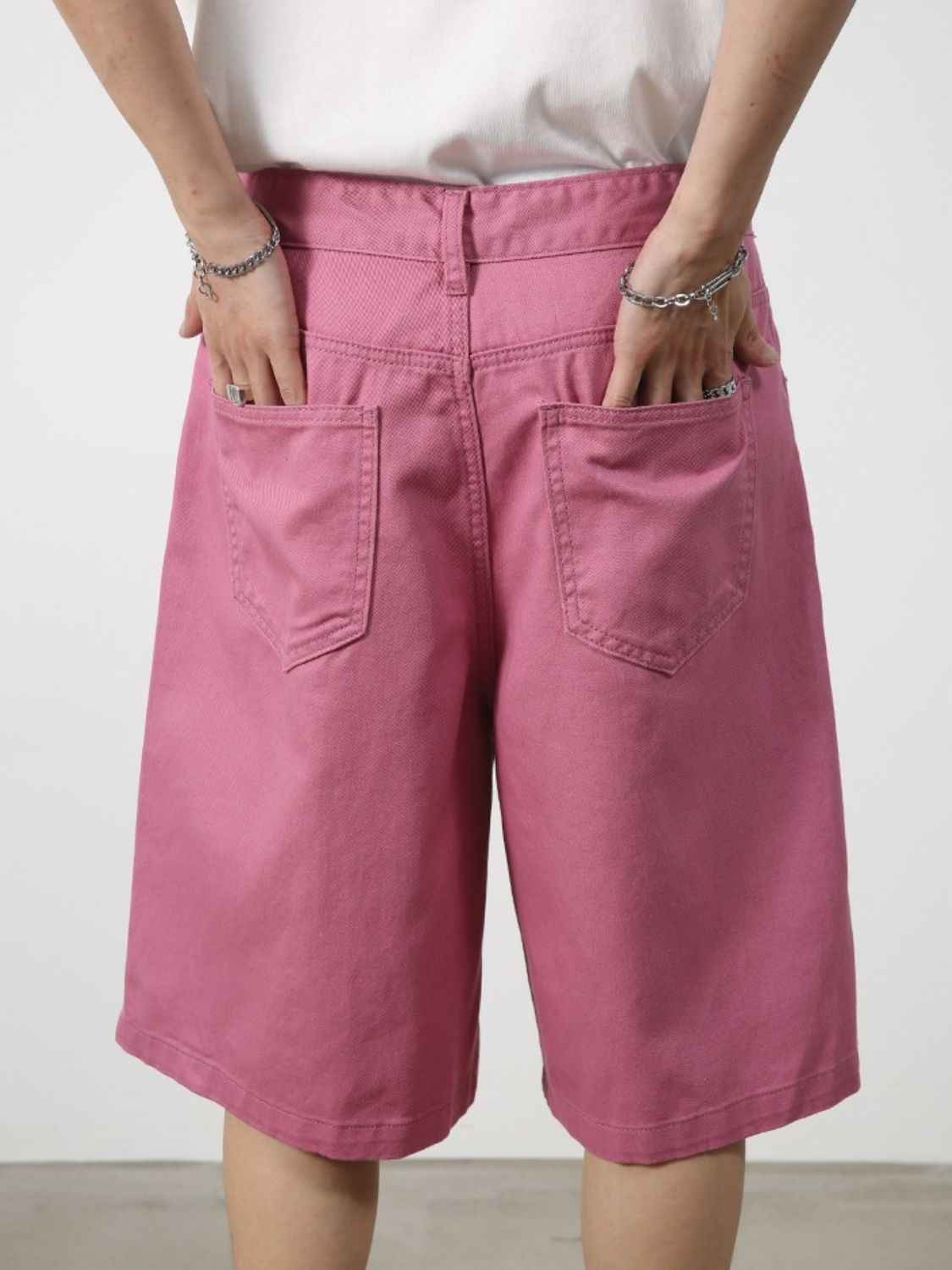 Mid Rise Denim Shorts - Damned Threads